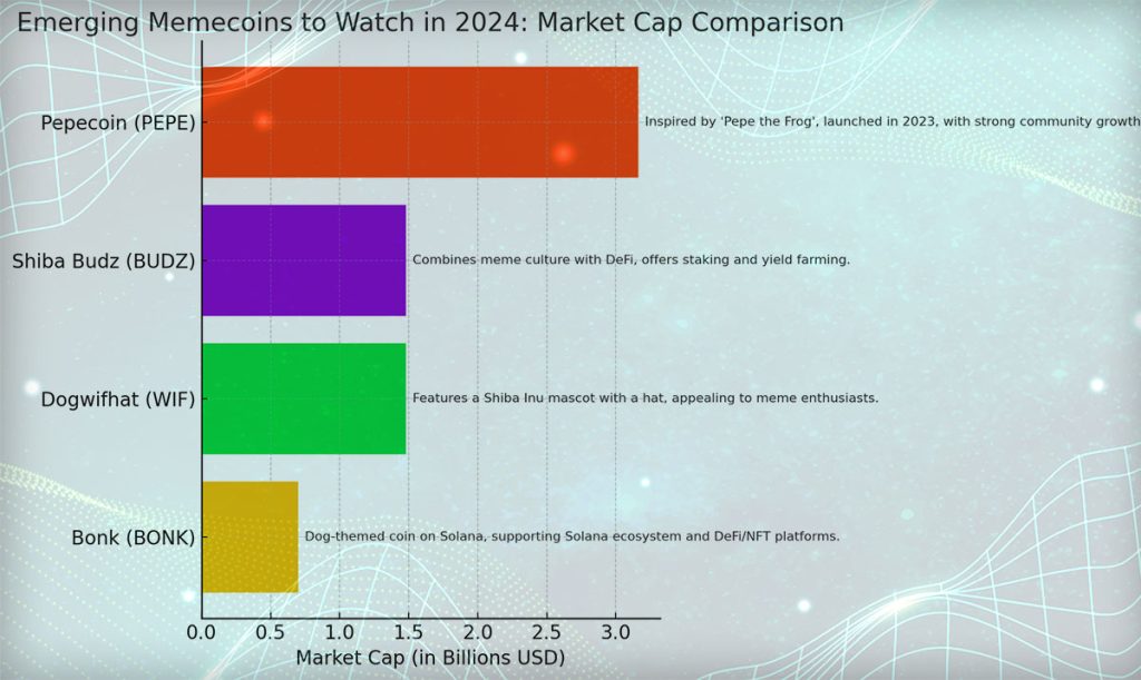 Emerging Memecoins to Watch in 2024